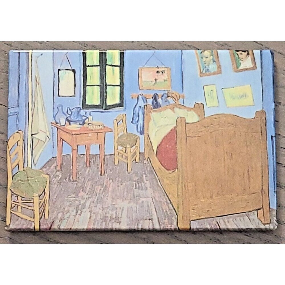 Bedroom In Arles Vincent Van Gough Souvenir Refrigerator Magnet